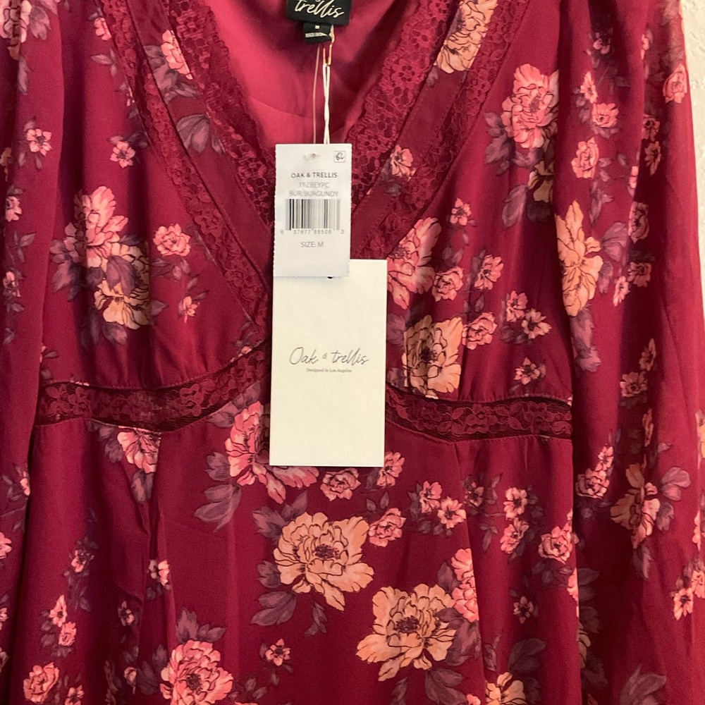 Oak + Trellis Floral Dress